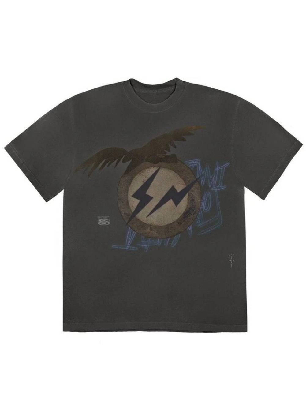 NEW Travis Scott - Cactus Jack "Cactus Jack for Fragment Create Tee" Black XL